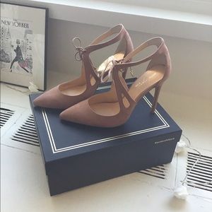Daya By Zendaya. Aaron Pump Blush Suede - size 8,5
